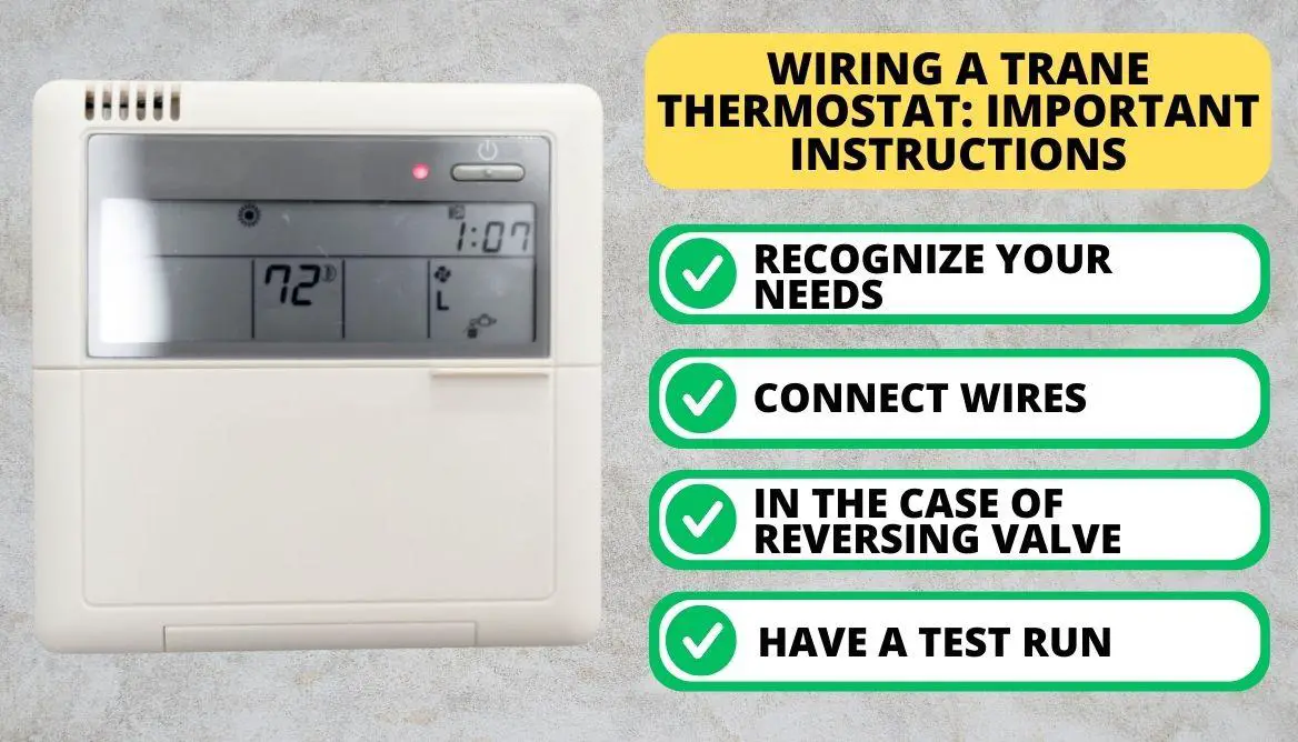 Trane Thermostat Wiring Diagram 8 Essential Things To Know