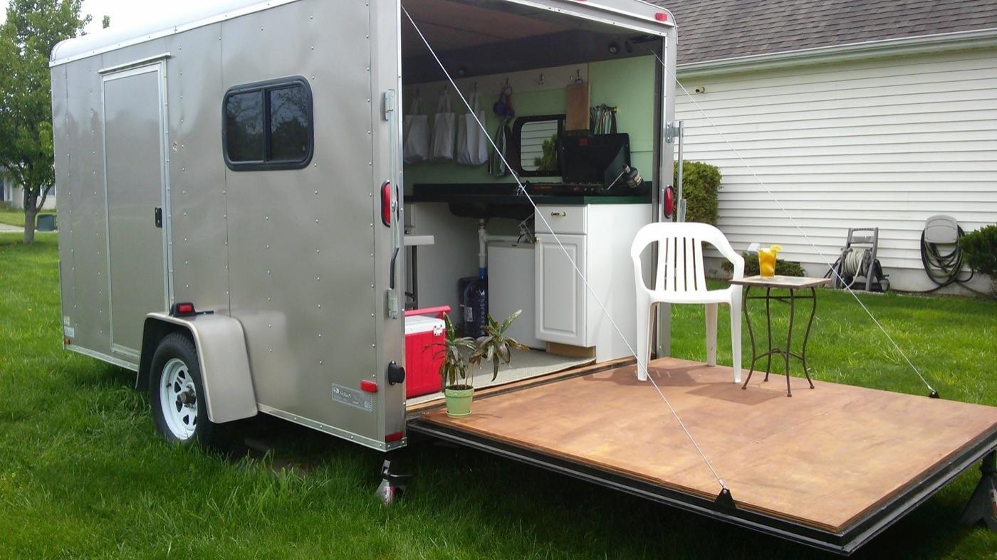 10 Best Enclosed Trailer Camper Conversion Ideas [Pictures Inside ...