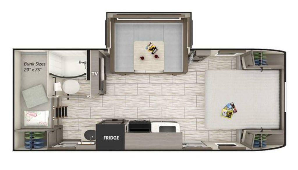 Lance Camper Floor Plan