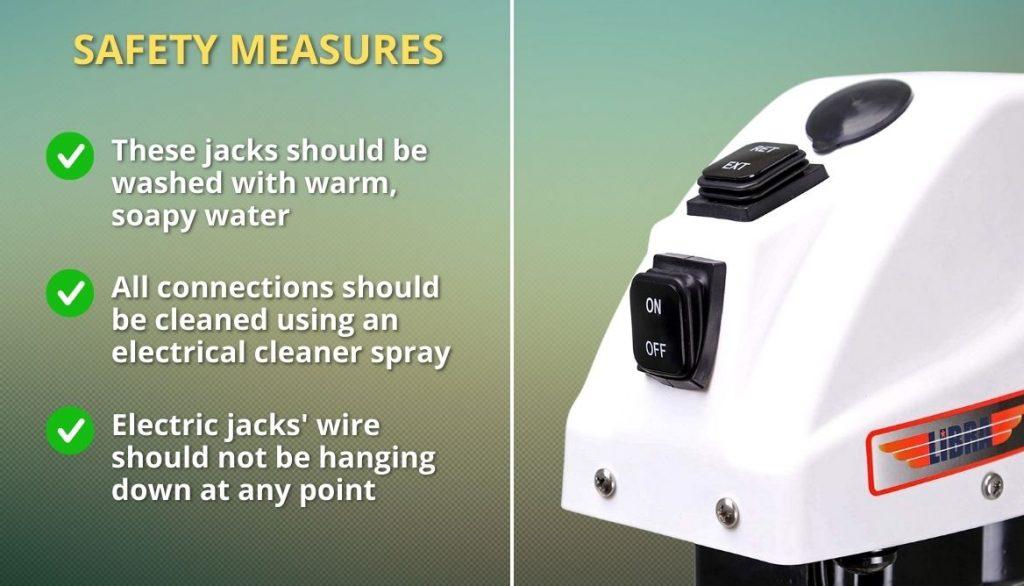 Safety Measures Electric Jacks