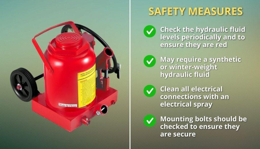 Safety Measures Hydraulic Jacks