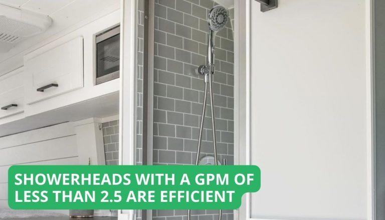 How Many Gallons Per Minute Does an RV Shower Use: The Truth
