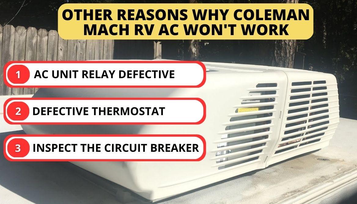 Coleman Mach RV Air Conditioner Troubleshooting 6 Tips