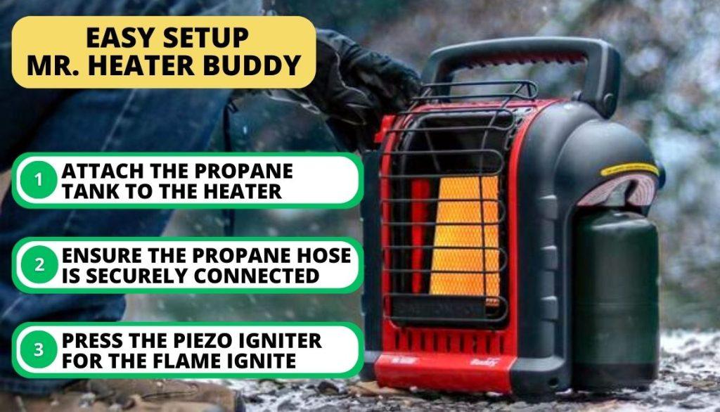 Using the Mr Heater “BIG Buddy” as a Stove 