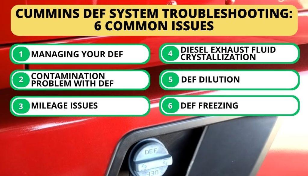 Cummins DEF System Problems Discover 4 Testing Methods